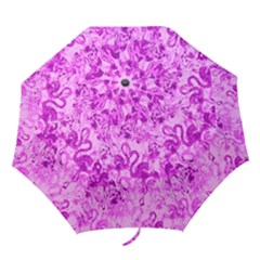 Flamingo Pattern Folding Umbrellas by ValentinaDesign