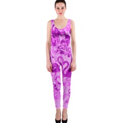 Flamingo Pattern Onepiece Catsuit by ValentinaDesign