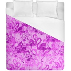 Flamingo Pattern Duvet Cover (california King Size) by ValentinaDesign