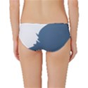 Blue White Hill Classic Bikini Bottoms View2