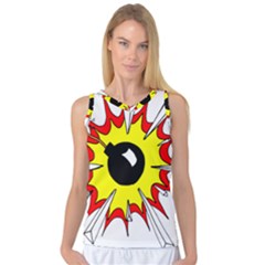 Book Explosion Boom Dinamite Women s Basketball Tank Top by Mariart