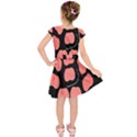 Craft Pink Black Polka Spot Kids  Short Sleeve Dress View2