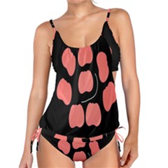 Craft Pink Black Polka Spot Tankini by Mariart