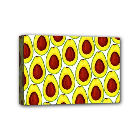 Avocados Seeds Yellow Brown Greeen Mini Canvas 6  X 4  by Mariart