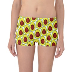 Avocados Seeds Yellow Brown Greeen Boyleg Bikini Bottoms by Mariart