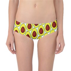 Avocados Seeds Yellow Brown Greeen Classic Bikini Bottoms by Mariart