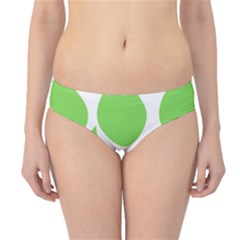 Green Water Rain Hipster Bikini Bottoms