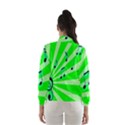 Music Notes Light Line Green Wind Breaker (Women) View2