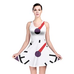 Maker Measurer Hours Time Speedometer Reversible Skater Dress by Mariart