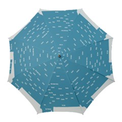 Peta Anggota City Blue Eropa Golf Umbrellas by Mariart