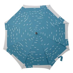 Peta Anggota City Blue Eropa Hook Handle Umbrellas (small) by Mariart