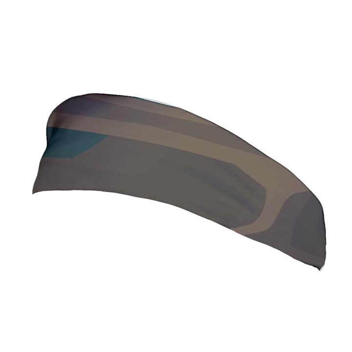 Tree Jungle Brown Green Stretchable Headband