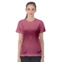 Stop Already Hipnotic Red Circle Women s Sport Mesh Tee View1