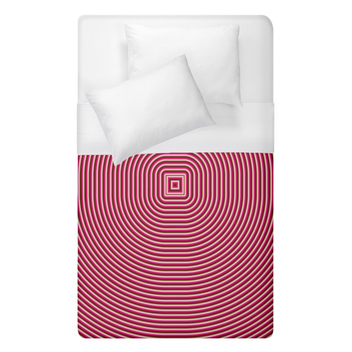 Stop Already Hipnotic Red Circle Duvet Cover (Single Size)