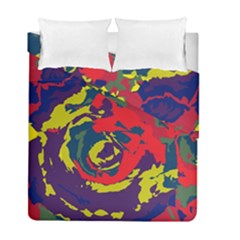 Abstract Art Duvet Cover Double Side (full/ Double Size) by ValentinaDesign