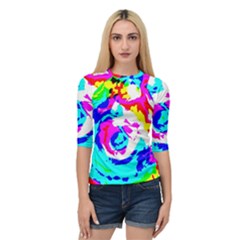 Abstract Art Quarter Sleeve Tee