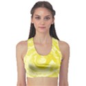 Abstract art Sports Bra View1