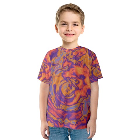 Abstract Art Kids  Sport Mesh Tee by ValentinaDesign