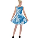 Abstract art Velvet Skater Dress View2