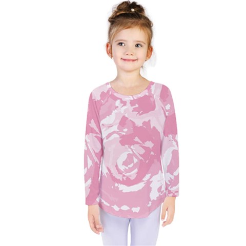 Abstract Art Kids  Long Sleeve Tee by ValentinaDesign