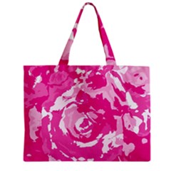 Abstract Art Zipper Mini Tote Bag by ValentinaDesign