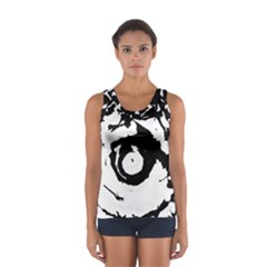 Abstract Art Women s Sport Tank Top  by ValentinaDesign