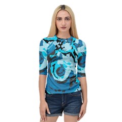 Abstract Art Quarter Sleeve Tee