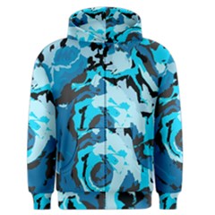 Abstract Art Men s Zipper Hoodie by ValentinaDesign