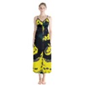 Abstract art Chiffon Maxi Dress View1