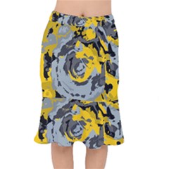 Abstract Art Mermaid Skirt