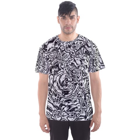 Abstract Art Men s Sport Mesh Tee by ValentinaDesign