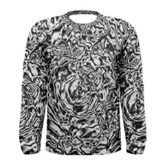 Abstract Art Men s Long Sleeve Tee by ValentinaDesign