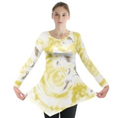 Abstract Art Long Sleeve Tunic  by ValentinaDesign