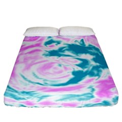 Abstract Art Fitted Sheet (king Size) by ValentinaDesign