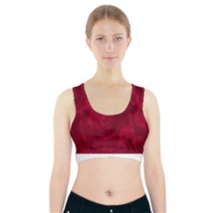 Abstract Art Sports Bra With Pocket