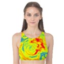 Abstract art Tank Bikini Top View1