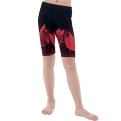 Tulips Kids  Mid Length Swim Shorts by ValentinaDesign