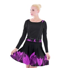 Tulips Suspender Skater Skirt