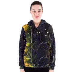 Abstract Design Women s Zipper Hoodie by ValentinaDesign