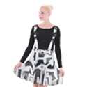 Abstract art Suspender Skater Skirt View1