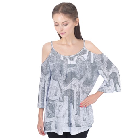 Abstract Art Flutter Tees by ValentinaDesign