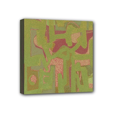 Abstract art Mini Canvas 4  x 4 