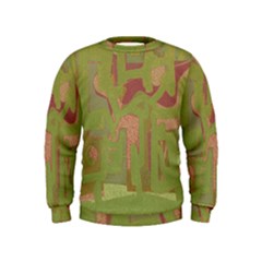 Abstract art Kids  Sweatshirt