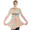 Abstract art Long Sleeve Tunic  View1