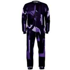 Abstract Art Onepiece Jumpsuit (men)  by ValentinaDesign