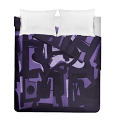 Abstract Art Duvet Cover Double Side (full/ Double Size) by ValentinaDesign