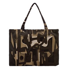 Abstract Art Medium Tote Bag by ValentinaDesign