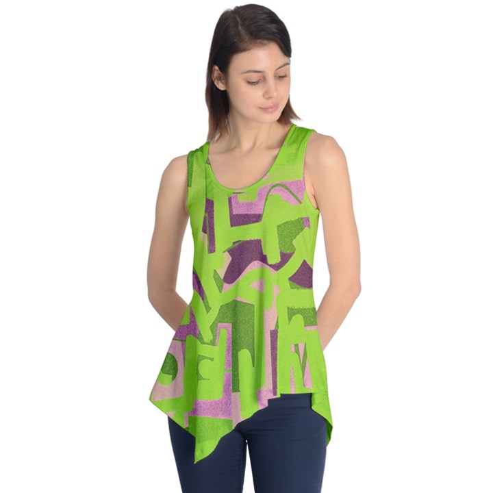 Abstract art Sleeveless Tunic