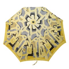 Abstract Art Folding Umbrellas by ValentinaDesign