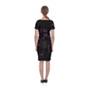 Abstract art Classic Short Sleeve Midi Dress View2